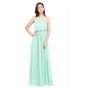 Show Me Your MuMu Halter Maxi Long Dress Size XS